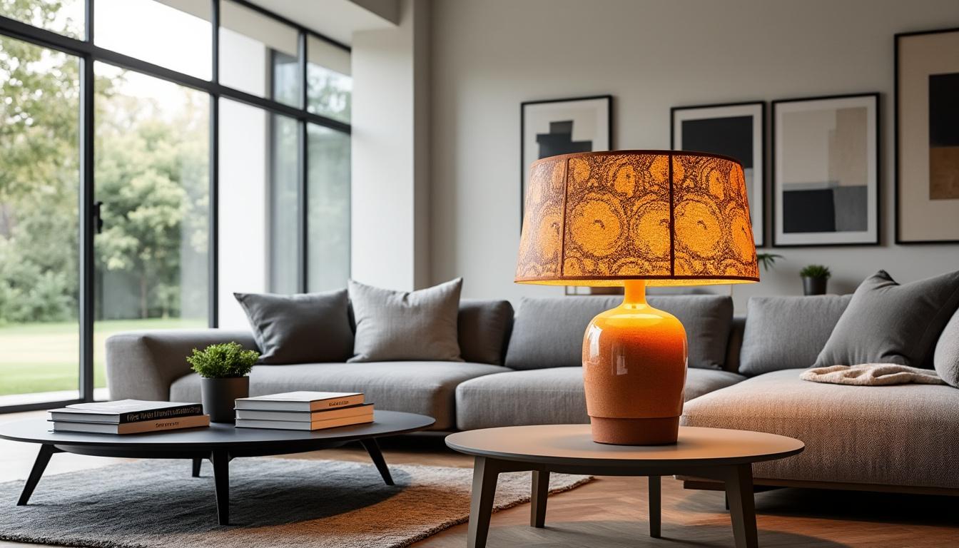 Découvrez comment une lampe en céramique Zara peut transformer l’ambiance d’un salon