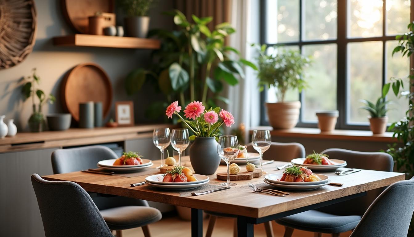 Les raisons pour lesquelles la table à manger Kave Home devient le centre de toutes les attentions