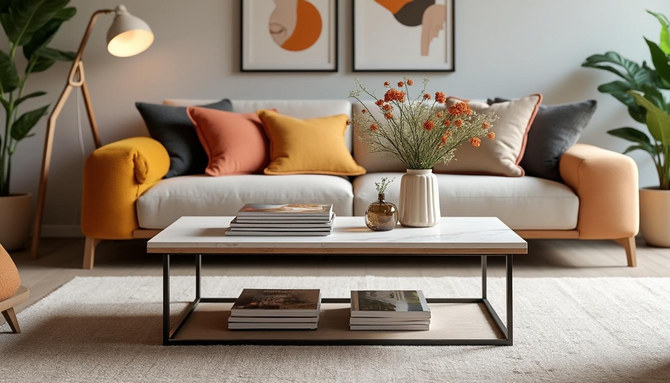 Pourquoi une table basse Conforama suffit à redonner du style à tout un intérieur