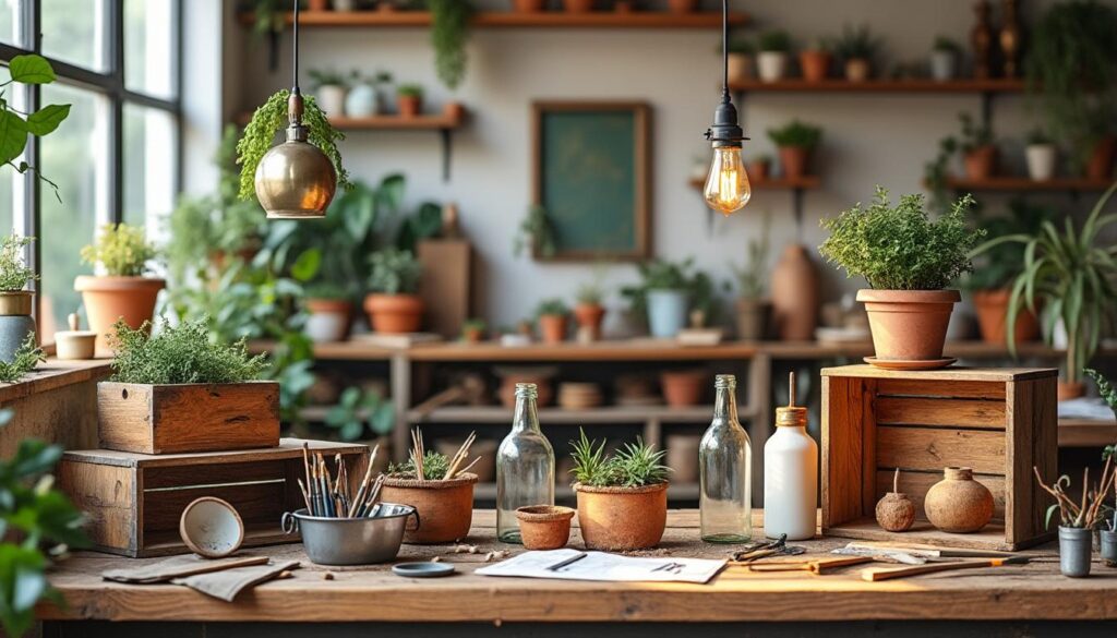 Comment recycler de vieux objets pour les transformer en décoration ?