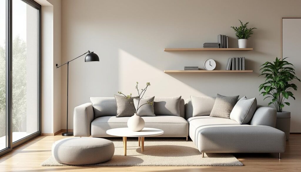 Comment agencer un petit salon sans le surcharger ?