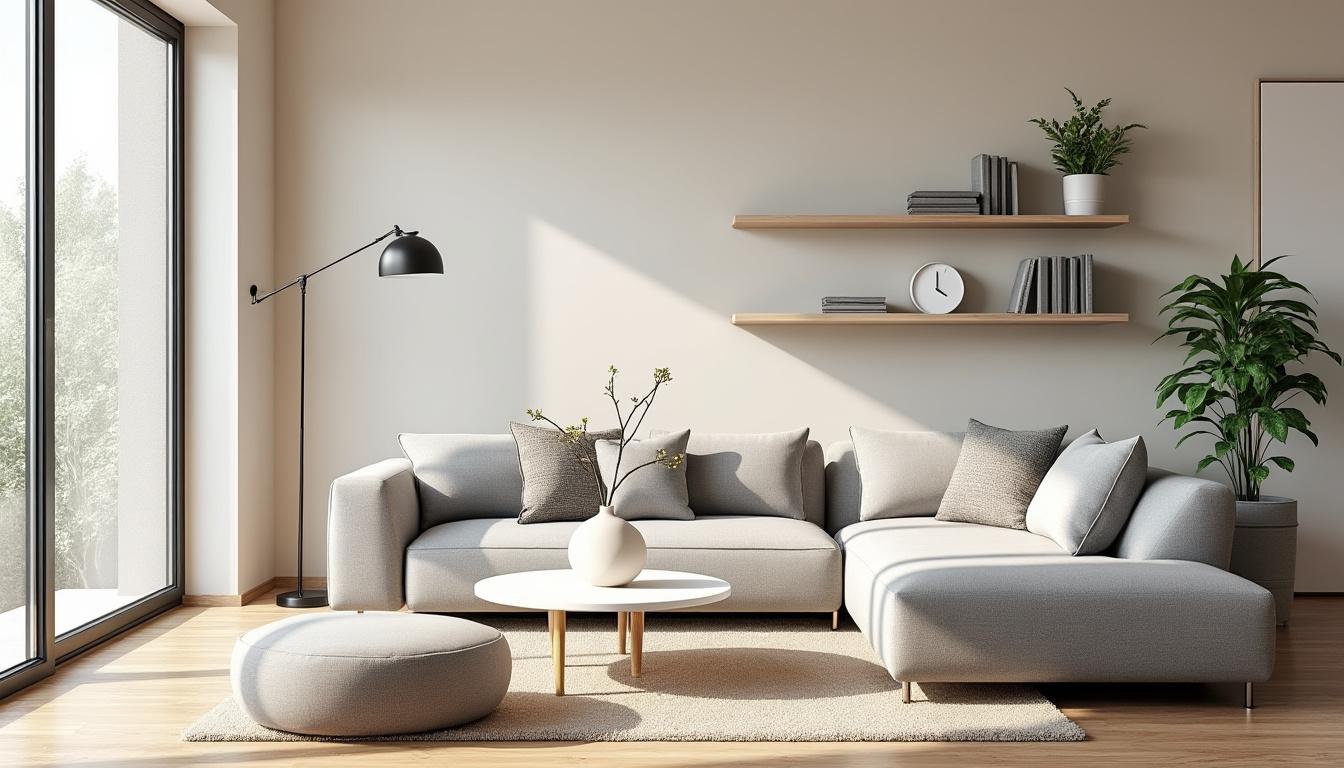 Comment agencer un petit salon sans le surcharger ?